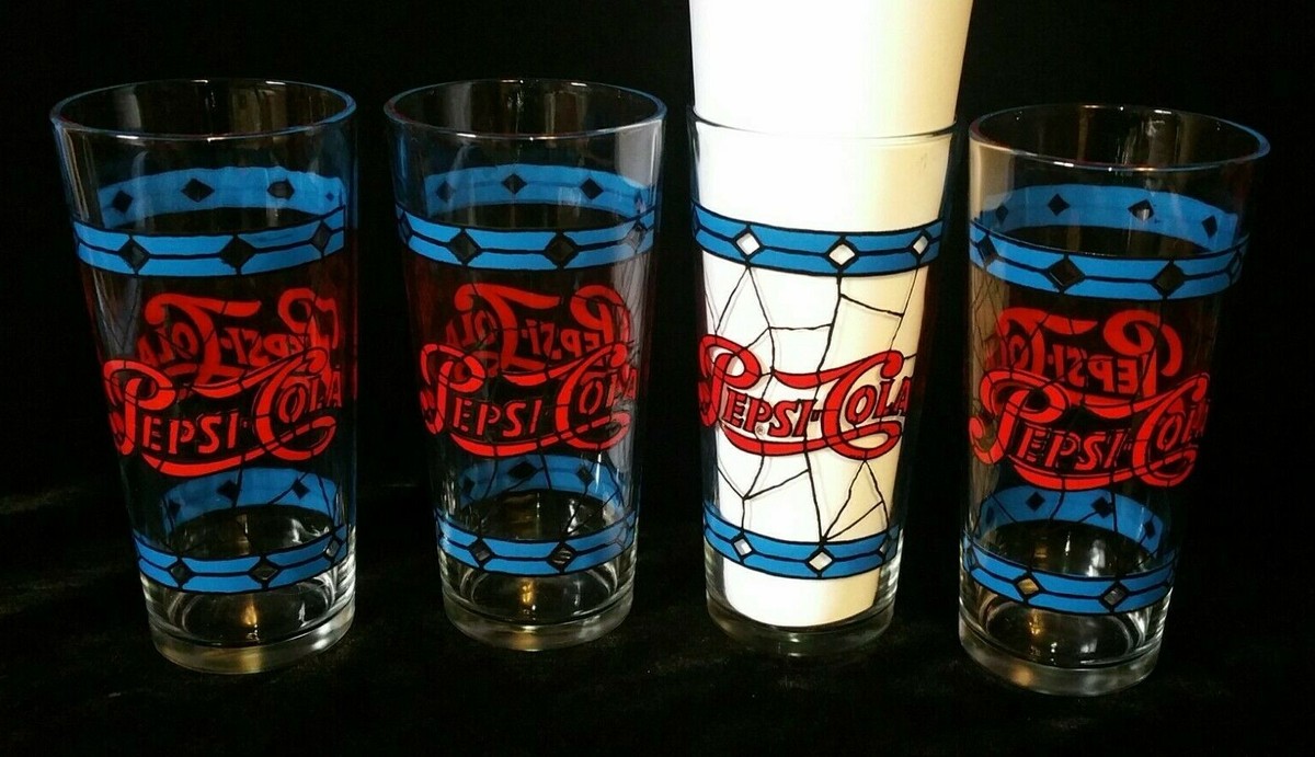 Vintage】PEPSI COLA ストロー ディスペンサー ガラスケース