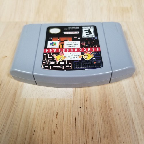 Namco Museum N64 CIB Box, Instructions - Picture 6 of 12