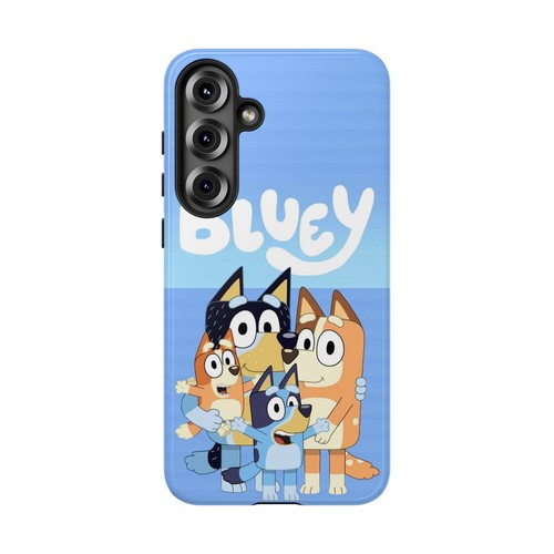 Fundas de teléfono - Diseño familiar de perros con dibujos animados azules - Imagen 140 de 203