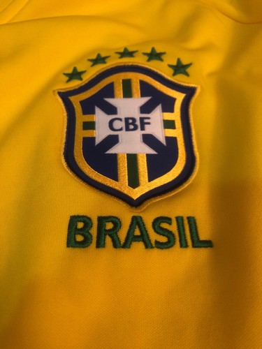 Nike 2018 Brazil Anthem Jacket Authentic Football Mens Nwt Size XXl - Picture 2 of 9