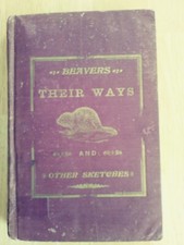 Beavers Their Ways and Other Sketches 1904 By Joseph Henry Taylor Rare Book 1st 
