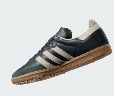 adidas Originals SAMBA OG MEN'S SHOES ID1483 Shadow Green / Cream