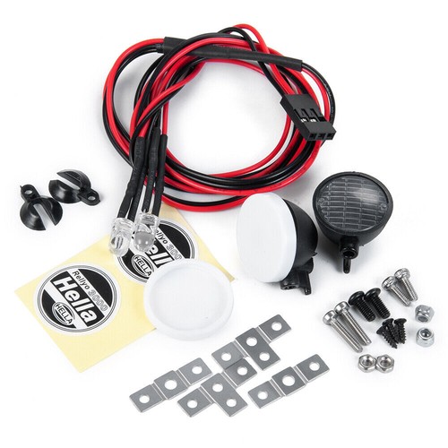 For 1:10 RC TRX-4 Car LED Light Headlight Spotlight Round Square Light - 第 4/14 張圖片