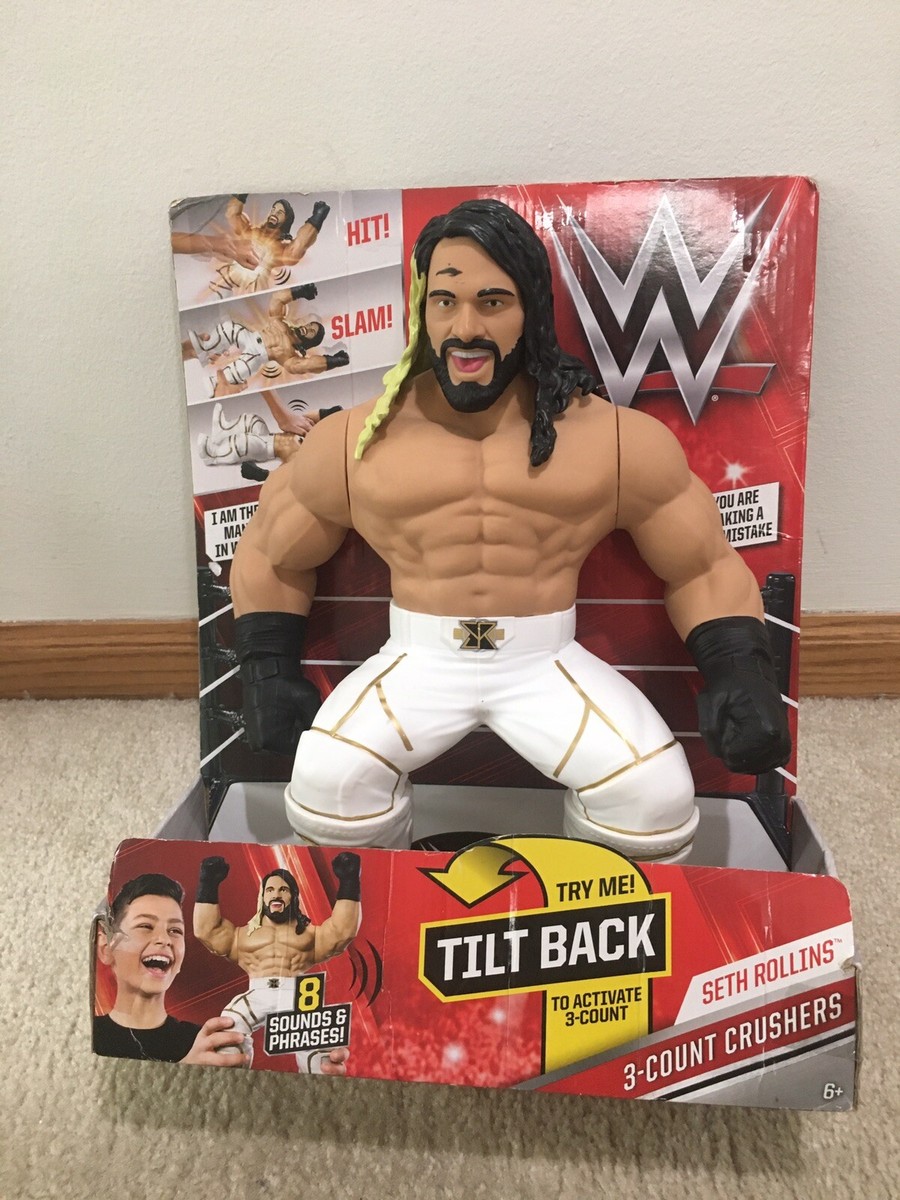 WWE Wrestling Seth Rollins 3-Count Crushers 8 Sounds