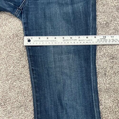 Adriano Goldschmied Jeans donna 27 AG The Club stivaletto taglio denim blu pantaloni zip - Foto 11 di 24