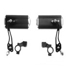 1 Pair 360° Bike Handlebar Mirror Super Wide Angle Fully Adjustable Cycle Mirror