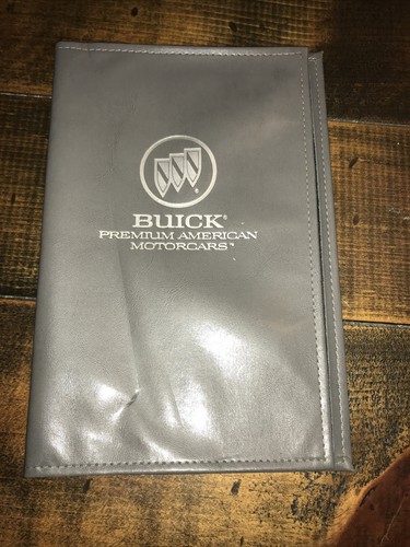 Vintage Glove Box Manual Holder Sleeve Leather for Buick Motorcars - Picture 2 of 7