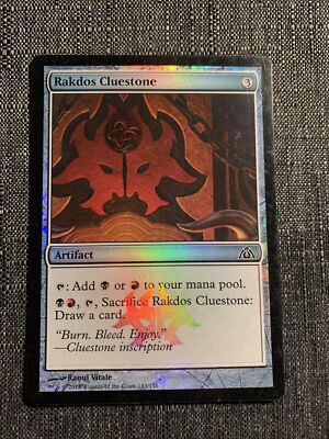 1x Rakdos Cluestone - FOIL - MTG - Dragon's Maze - NM - Magic The Gathering 