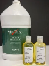 Nexxus VitaTress Biotin Shampoo - 2 Pack / 3.5 floz each REFILL BOTTEL