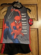 Boys Marvel Spider-Man 2 Piece Set Size 5