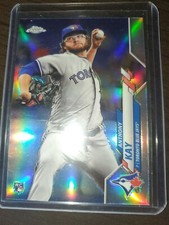 2020 Topps Chrome Base Refractor #120 Blue Jays Anthony Kay Rookie Baseball Card