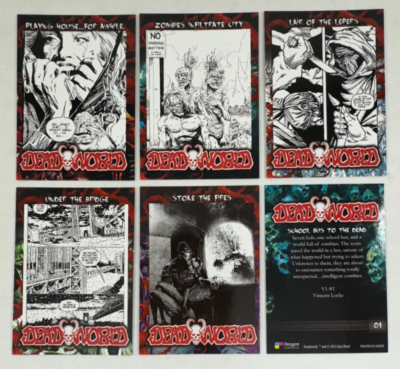 DEAD WORLD (Breygent) Complete 72 Card Set VINCENT LOCKE GARY REED