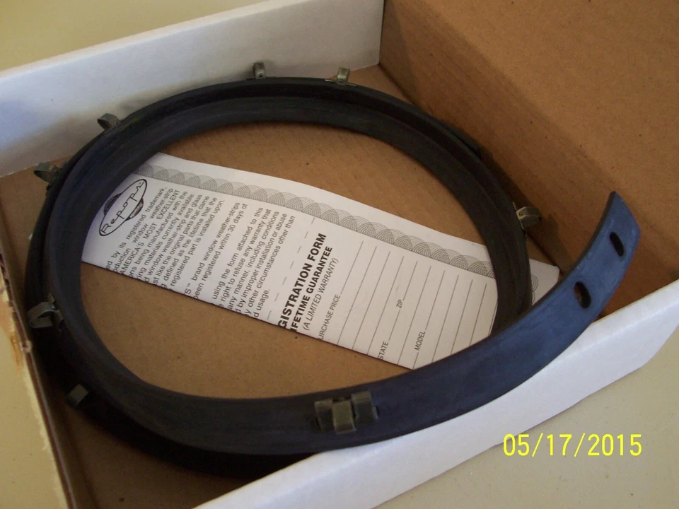 New 1964 1965 Ford Falcon Hood to Cowl Seal Ranchero Sprint Hdtp Conv + + F112 - Image 3 of 4