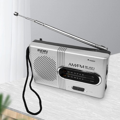 Portable AM/FM Receiver Mini Radio Slim Pocket Compact Portable Small Radio T0E3 - Picture 9 of 12