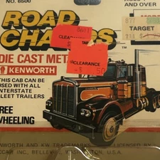 Road Champs Kenworth 6500 Truck White Super Liner Die Cast Metal Toy Vehicle New