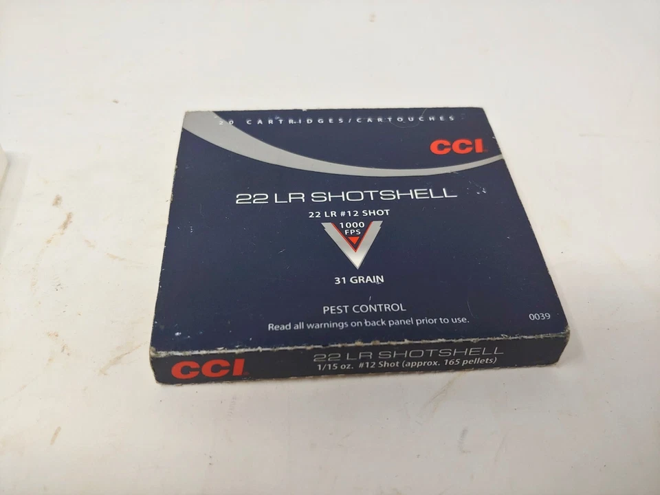 CCI .22 Long Shotshell Empty Box - Image 2 of 4