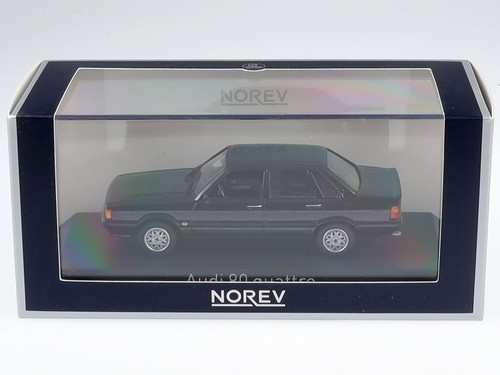 Audi 80 quattro 1985 dark grey metallic diecast modelcar 830034 Norev 1:43 - Picture 4 of 4