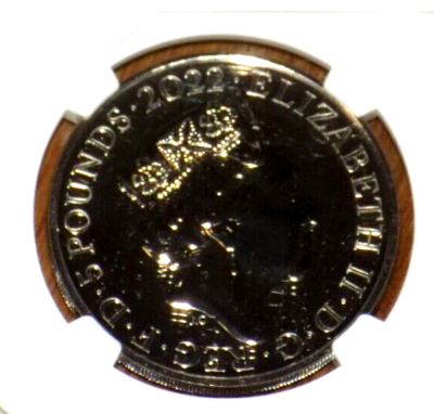 NGC MS69DPL 2022 イギリス £5 Commonwealth NGC 2022 GREAT BRITAIN 5PD QUEEN'S REIGN THE COMMONWEALTH