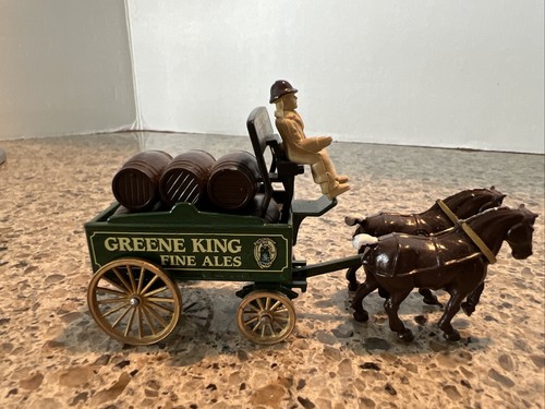 Lledo Chevron Polarine Greene King Lesney Lipton Horse Drawn Wagon England - Picture 4 of 17