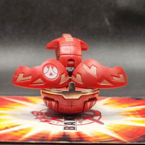 Bakugan Pyrus Delta Dragonoid metal classic spin master OG VHTF - Picture 3 of 5