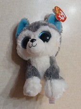 Ty Beanie Boos Plush 6" Slush Husky Puppy Dog