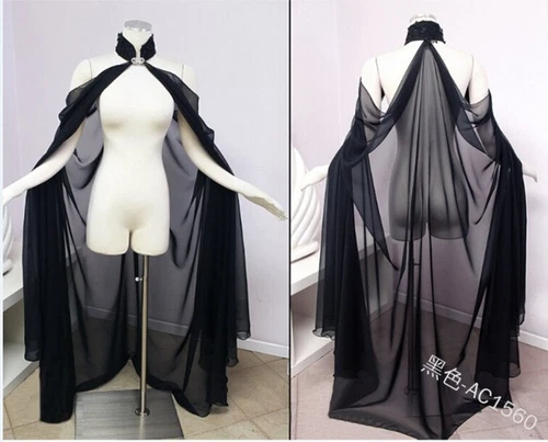 Unisex Mantle Hooded Cloak Robe Medieval Cape Shawl Halloween Cosplay Costumes - Picture 1 of 26