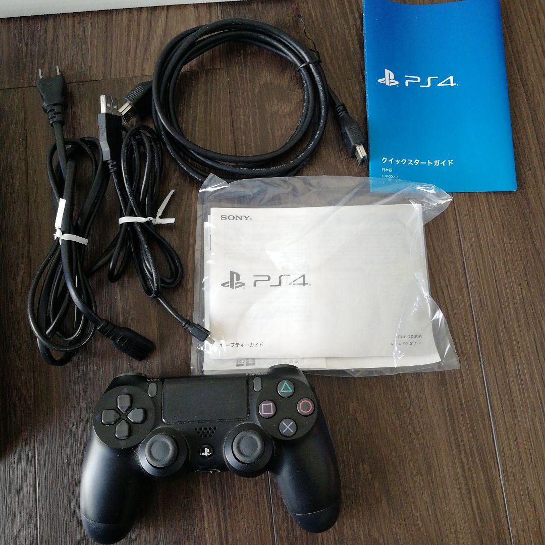 SONY Playstation 4 PS4 Slim CUH-2000AB01 Jet Black Console 500GB w/Box SONY Playstation 4 PS4 Slim CUH-2000AB01 Jet Black Console 500GB w/Box