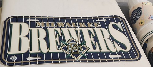 Vintage Milwaukee Brewers License Plate, 1995. - Picture 1 of 2