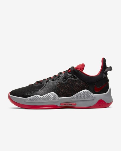 NEW PG 5 Men's Size 9 Black/University Red-White CW3143 002 Fast Ship RARE!!! - Picture 3 of 8