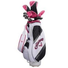 CALLAWAY SOLAIRE Ladies Pink Club Set of 8  Caddie Bag 2018 model Right Handed
