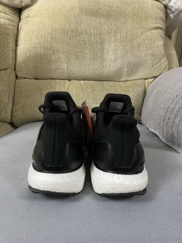 Adidas UltraBoost 1.0 Adicolor Black Running Shoes BNWOB Size 8.5uk Men’s Sample - Picture 15 of 17