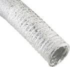 Aqua Plumb AVH 425 GlobalFlex 4" x 25ft Flexible Silver Duct Dryer Vent Hose
