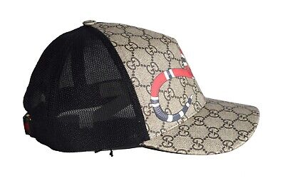 GUCCI Base Cap Size L (59cm) Beige Black Genuine GG New | eBay GUCCI Base Cap Size L (59cm) Beige Black Genuine GG New | eBay