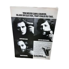 1974 Sunbeam Shavemaster Groomer Vintage Print Ad 70s