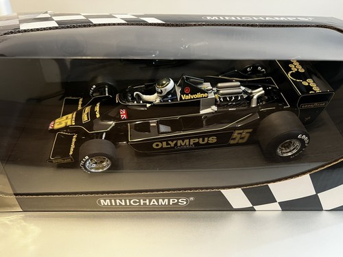 MINICHAMPS LOTUS FORD J.P JARIER CANADIAN GP 1978 100780055 1/18 RARE - Picture 3 of 16