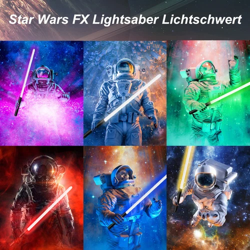 Star Wars FX spada laser spada laser con suono e luce LED RGB - Foto 2 di 14