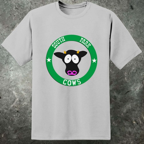 Go Cows Mens T Shirt - Picture 2 of 3