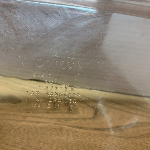 PYREX 232 Cranberry Amethyst Purple 11"x7"x1.5” Rectangular 2Qt Baking Dish USA - Picture 4 of 13