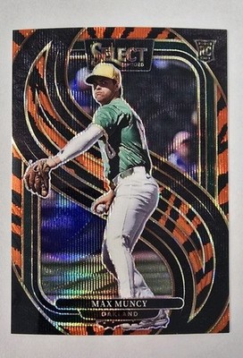 2025 Panini Select Baseball Max Muncy #160 Tiger Stripe Prizm SSP RARE