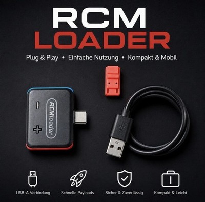 RCM Loader V5 Payload Injector mit Jig + Kabel NEU Original Blitzversand aus DE