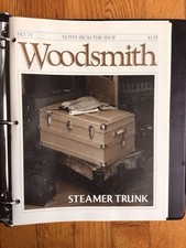 WOODSMITH NOTES FROM THE SHOP MAGAZINES 1991- LOT 6 73-78 With Binder Vintage