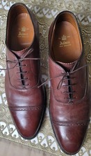 Alden USA New England Brown Leather Cap Toe Oxford Dress Shoes Mens Size 13