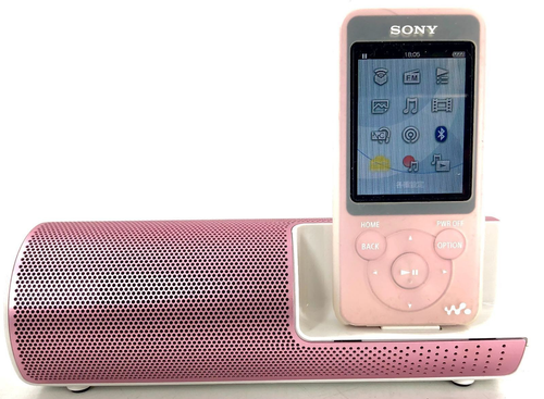 Sony Walkman NW S14K 8GB Pink Digital Music Player with Accessories