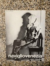 Ceroli Mario Manifesto / Poster 64 x 49 cm. Venezia Galleria del Naviglio 1970