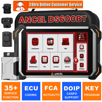 Bi-directional Car Scanner Diagnostic Tool Full System Key Coding CANFD DoIP FCA