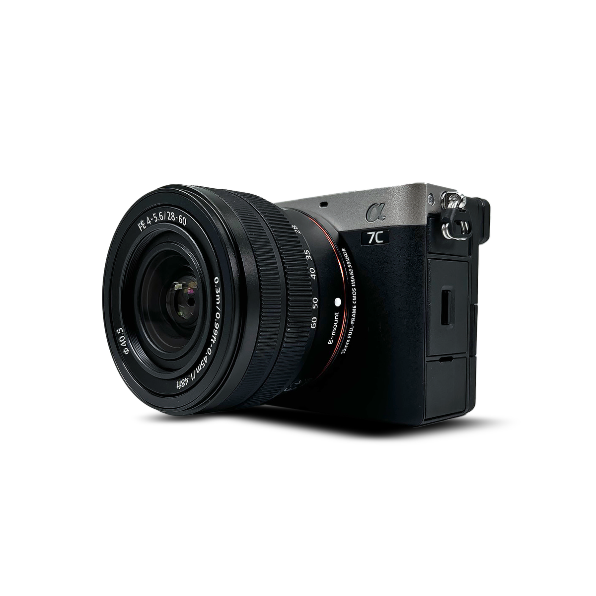 Sony Alpha a7C 24.2MP Mirrorless Camera - Silver (FE 28-60mm F4