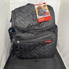 Skip Hop Forma Diaper Bag Backpack - Jet Black
