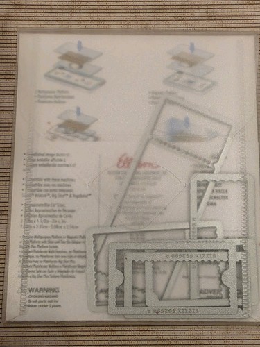 Sizzix Framelits Ticket Booth Thin Metal Tag Die Set by Tim Holtz 662698 - Picture 3 of 6