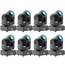 Moving Head Stage Lighting 120W RGBW LED DJ DMX Spot Beam Bar Disco Party Lights