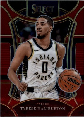 2023-24 Select Prizms Maroon #372 Tyrese Haliburton /175 - BSK